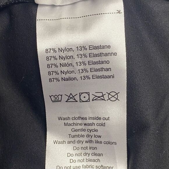 YOGIPACE Skinny Dress Yoga Work & Workout Pants,‎ Size Large P Black Inseam 28” - Picture 4 of 8